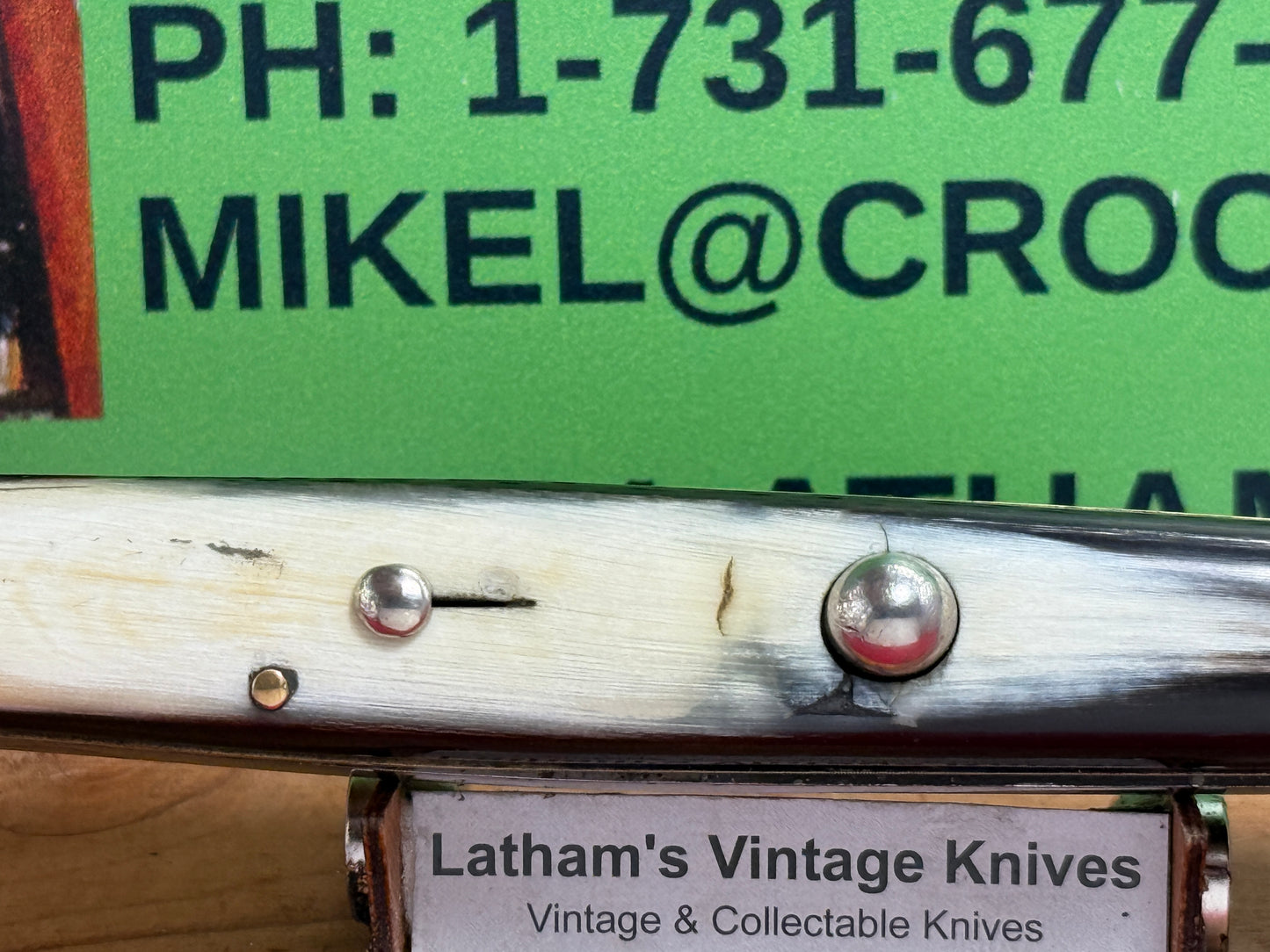 ROSTFREI ITALIAN 1956-60 PICK LOCK STILETTO 33 CM ITALIAN AUTOMATIC KNIFE BRAZILIAN HORN HANDLES