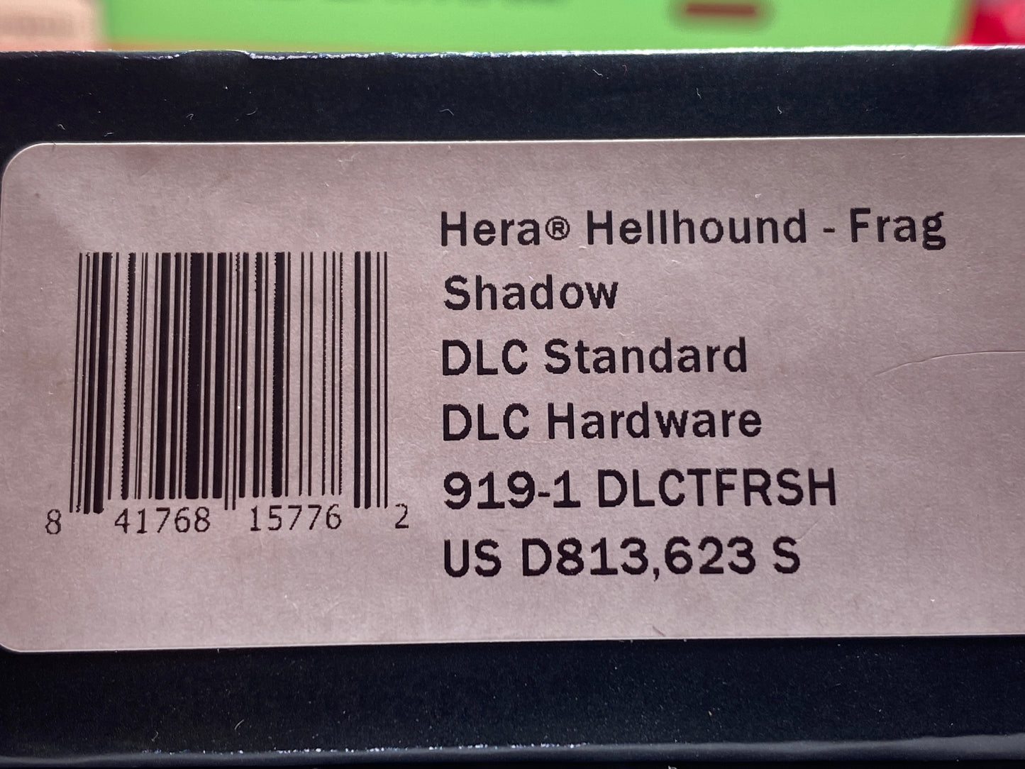 MICROTECH HERA 01/2023 HELLHOUND-FRAG SHADOW 919-1 DLCTFRSH OTF SN 471 TACTICAL AUTOMATIC KNIFE SIGNATURE SERIES BLACK HANDLES