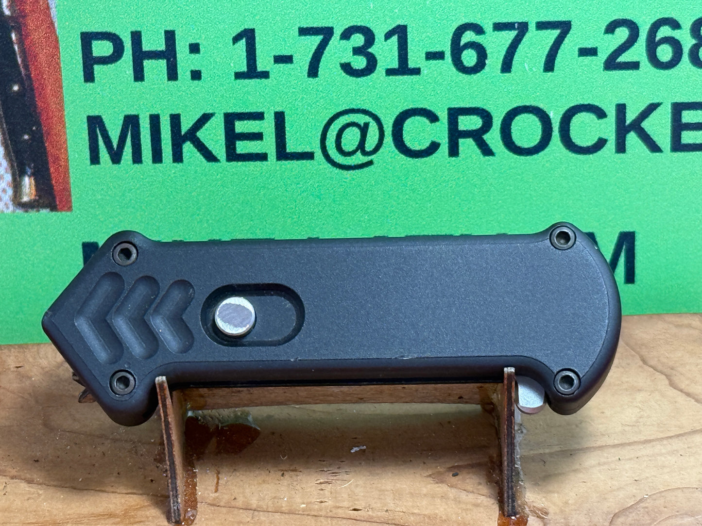DALTON, ROB USA 1995-2002 TACTICAL AUTOMATIC MINI CUPID OTF SINGLE CUSTOM AUTOMATIC KNIFE ALL METAL HANDLES