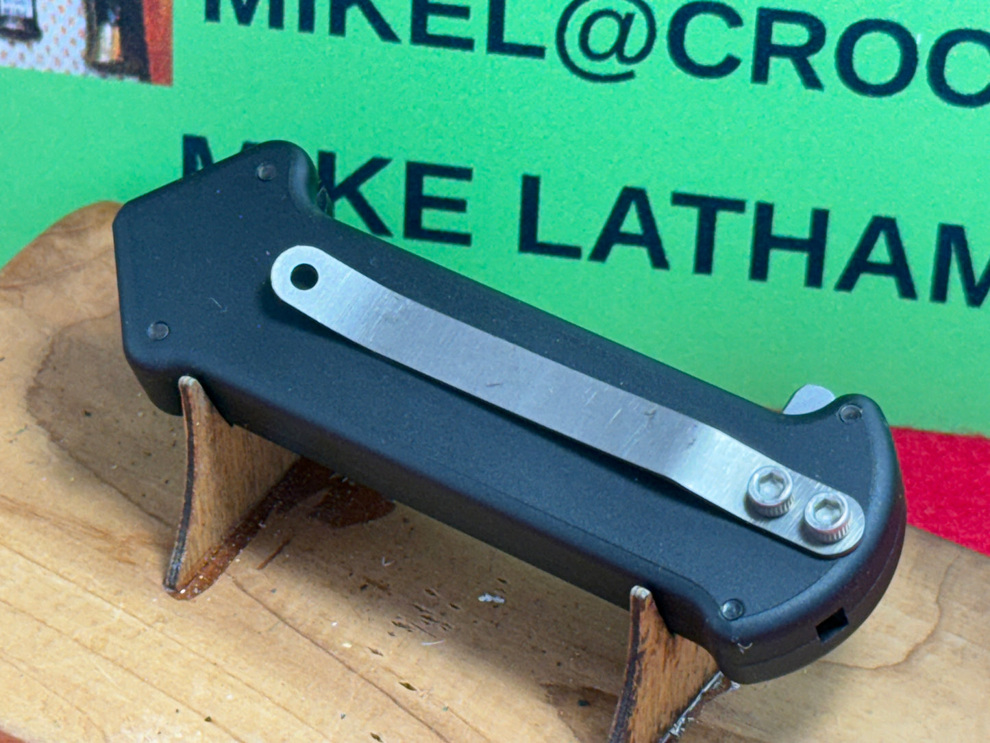 DALTON, ROB USA 1995-2002 TACTICAL AUTOMATIC MINI CUPID OTF SINGLE CUSTOM AUTOMATIC KNIFE ALL METAL HANDLES