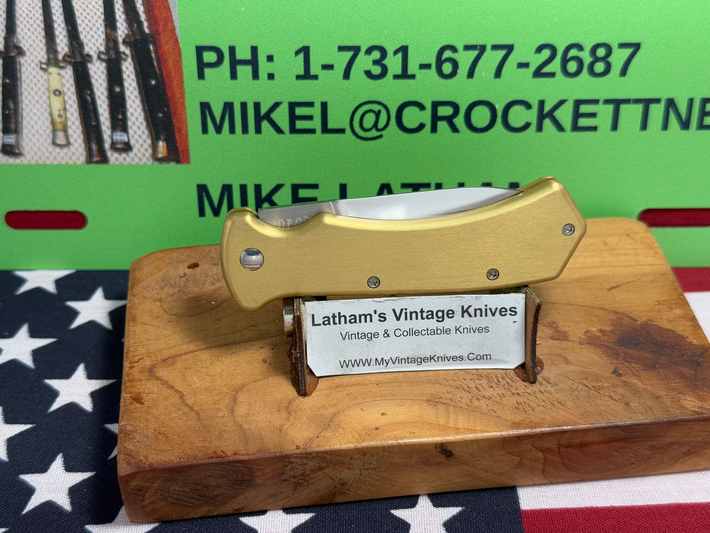 BURN KNIVES, PAUL PANAK, 2020 SMALL SIDE OPENING TACTICAL WITH MIRROR POLISHED BLADE CUSTOM AUTOMATIC KNIFE METAL HANDLES WITH CARBON FIBER INSERTS