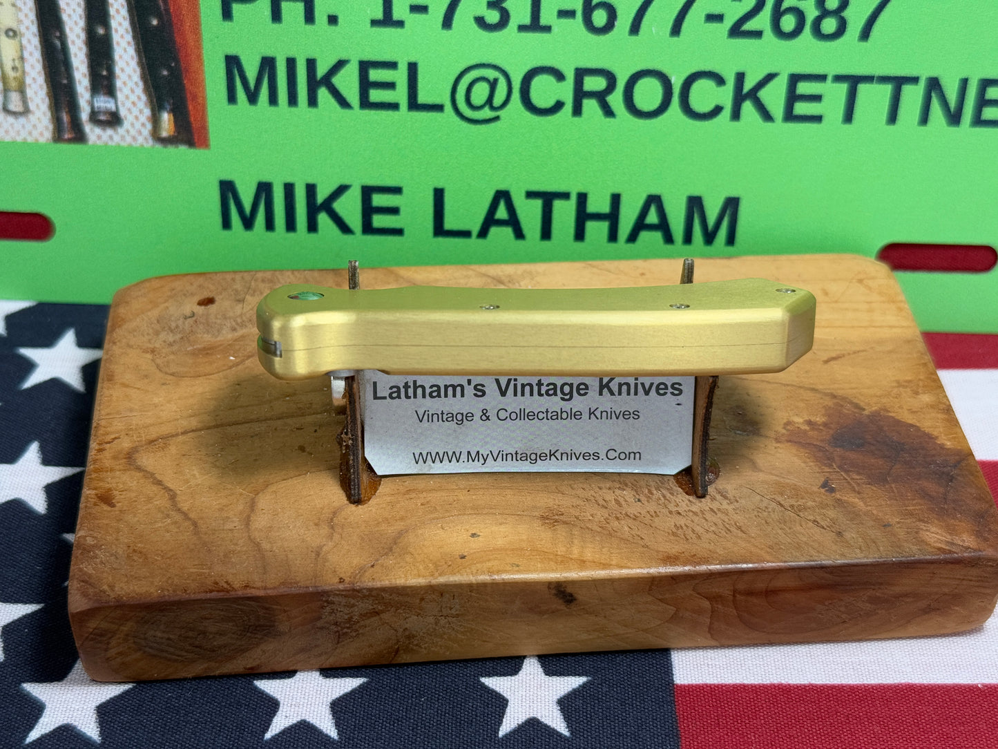 BURN KNIVES, PAUL PANAK, 2020 SMALL SIDE OPENING TACTICAL WITH MIRROR POLISHED BLADE CUSTOM AUTOMATIC KNIFE METAL HANDLES WITH CARBON FIBER INSERTS