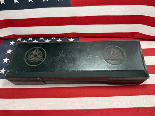 MASTER OF DEFENSE USA 2006-2008 SEAL TEAM TWO POINT MAN CHIEF PATCHES WATSON TRIDENT UTILITY FOLDER TACTICAL AUTOMATIC KNIFE BLACK METAL HANDLES