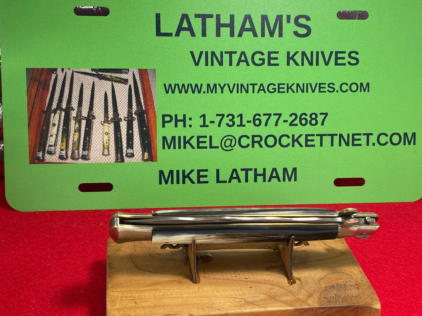 ROSCO MADE IN ITALY PICK LOCK 1950-58 STILETTO KRISS BLADE 28 CM ITALIAN MANUAL ACTION KNIFE BRAZILIAN HORN HANDLES