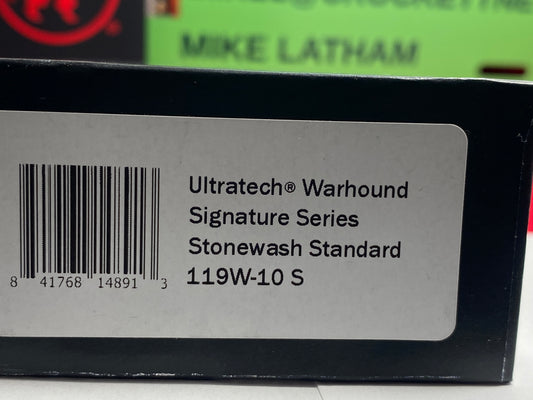 MICROTECH ULTRATECH WARHOUND 09/2023 OTF SIGNATURE SERIES 119W-10 S TACTICAL AUTOMATIC KNIFE STONEWASH STANDARD