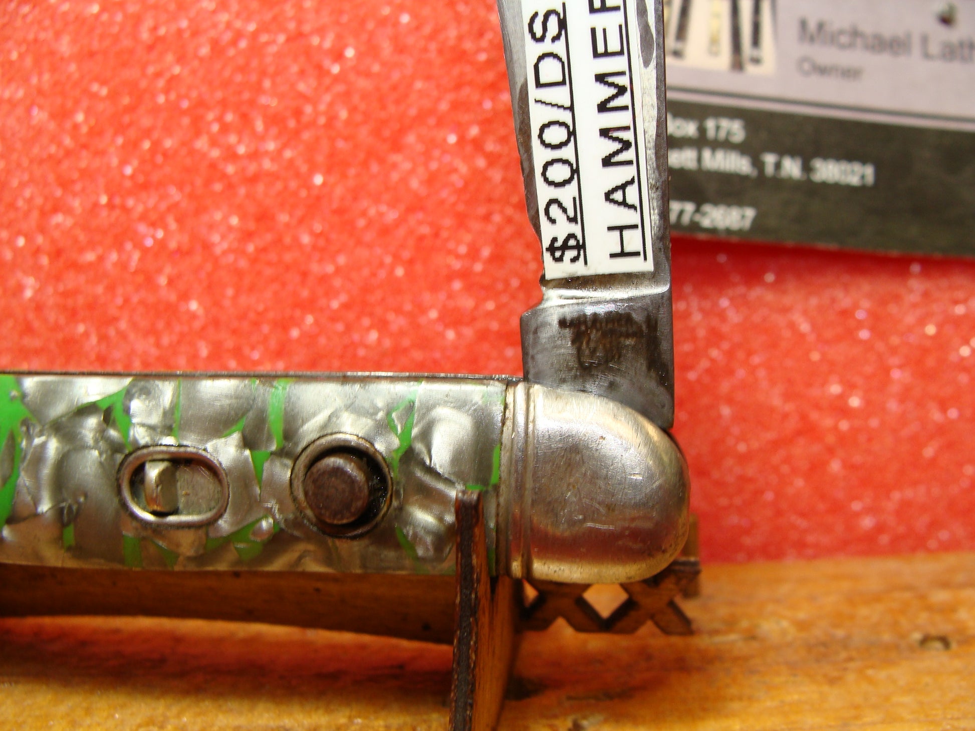 HAMMER BRAND IMPERIAL CUT 1945-55 VINTAGE AMERICAN AUTOMATIC KNIFE 3 1 –  Latham's Vintage Sales