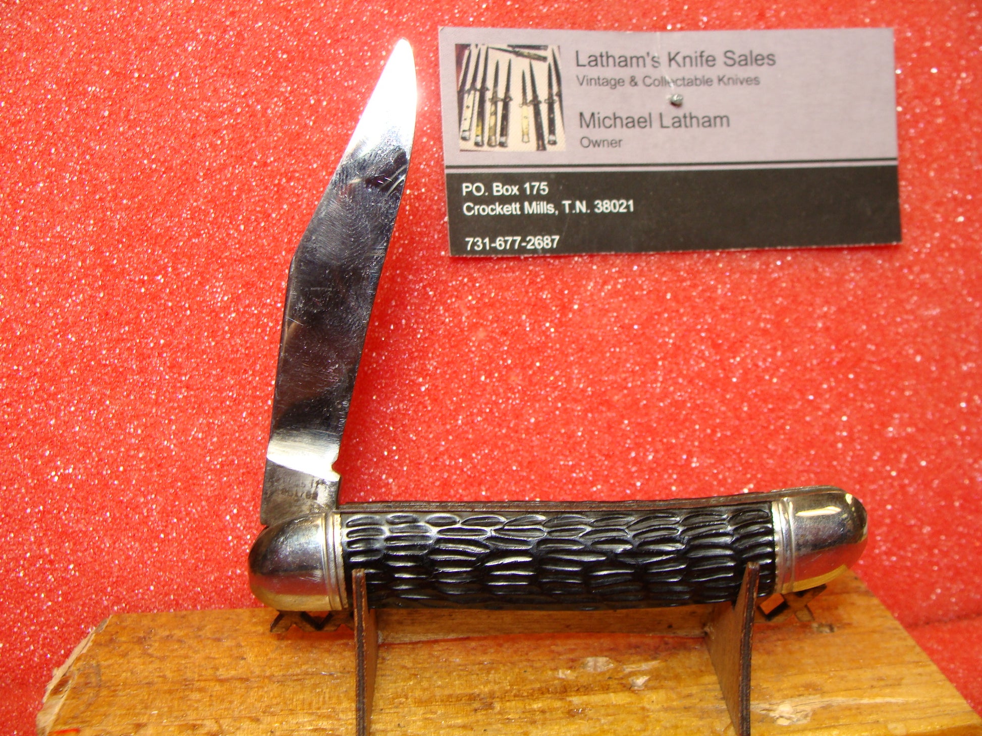 Vintage Hammer Brand Three Blade Knife 