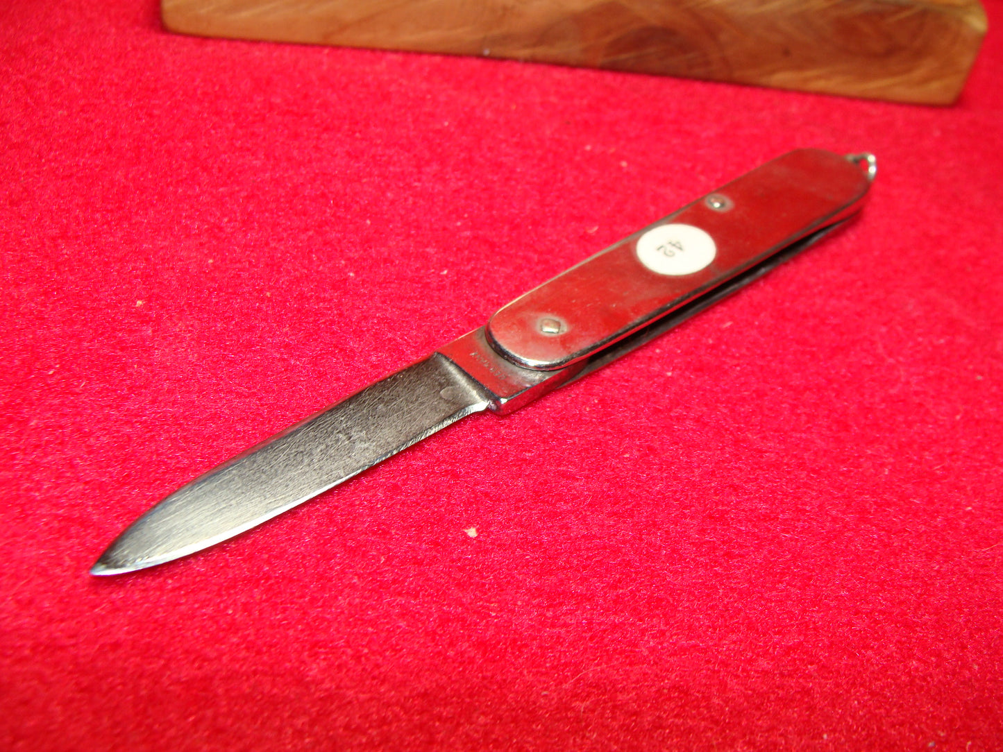 D.R.G.M. GERMANY 1925-36 BODY RELEASE RING TWIST GERMAN AUTOMATIC KNIFE ALL METAL