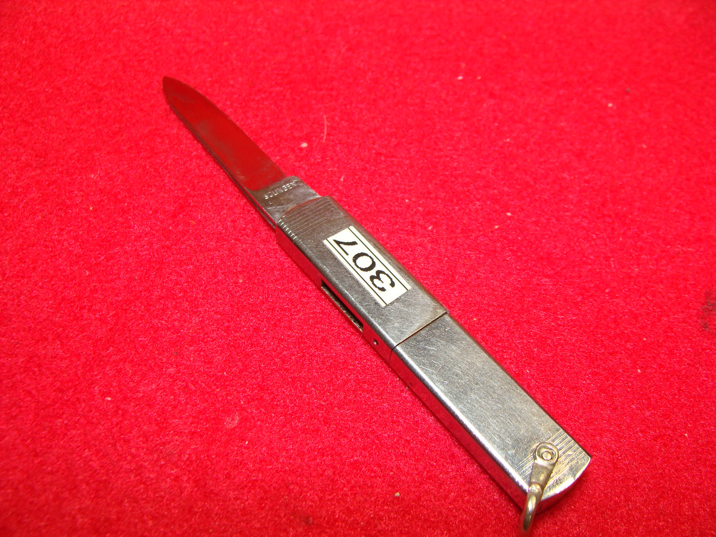 HY KAUFMAN GERMANY 1960-68 SMALL PEN KNIFE BODY RELEASE GERMAN AUTOMATIC KNIFE ALL METAL