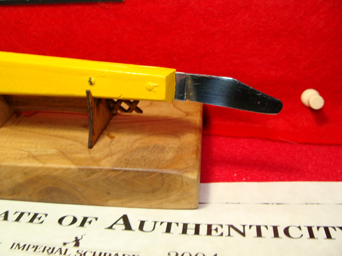 ULSTER USA FLOATING RAFT KNIFE NON AUTOMATIC PART OF THE SCHRADE FACTORY COLLECTION