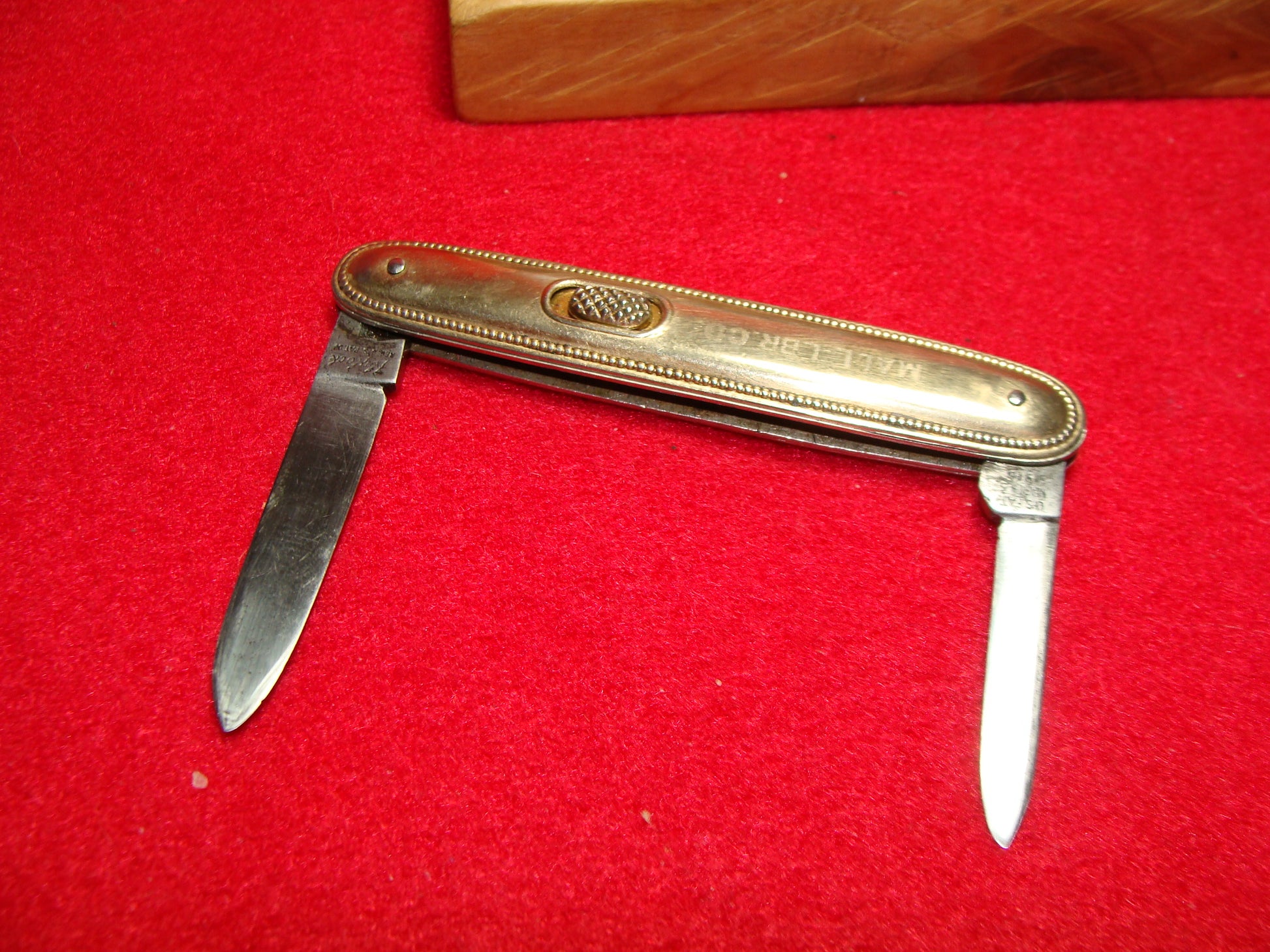 Double L® Pocket Knife, One Blade